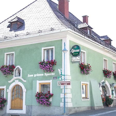 Gasthof Zum Gruenen Specht Oberzeiring Buitenkant foto