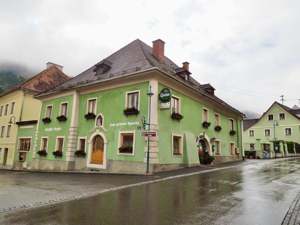 Gasthof Zum Gruenen Specht Oberzeiring Buitenkant foto